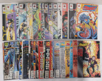 Valiant Comics 1991 Magnus, Robot Hunter No.22 - No.64, Consecutive Run - Missing No.63 . Fine or higher Ungraded Condition