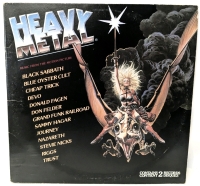 Vintage 1981 HEAVY METAL Music From the Motion Picture 2 Record Set with Original Sleeves