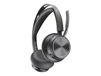 As New Plantronics Poly Voyager Focus 2 | Bluetooth Headphones w/Boom Mic. Retails for $303