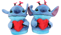 New Size 9-10 Kids Disney Valentine&rsquo;s Day Stitch Slippers from Lilo and Stitch