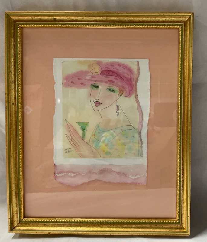 Original 5&rdquo;x7&rdquo; Framed Watercolour by Doreen Wilson