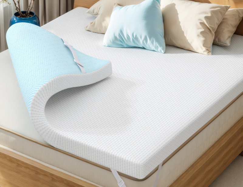 New Subrtex Twin XL Memory Foam Mattress Topper retail $450