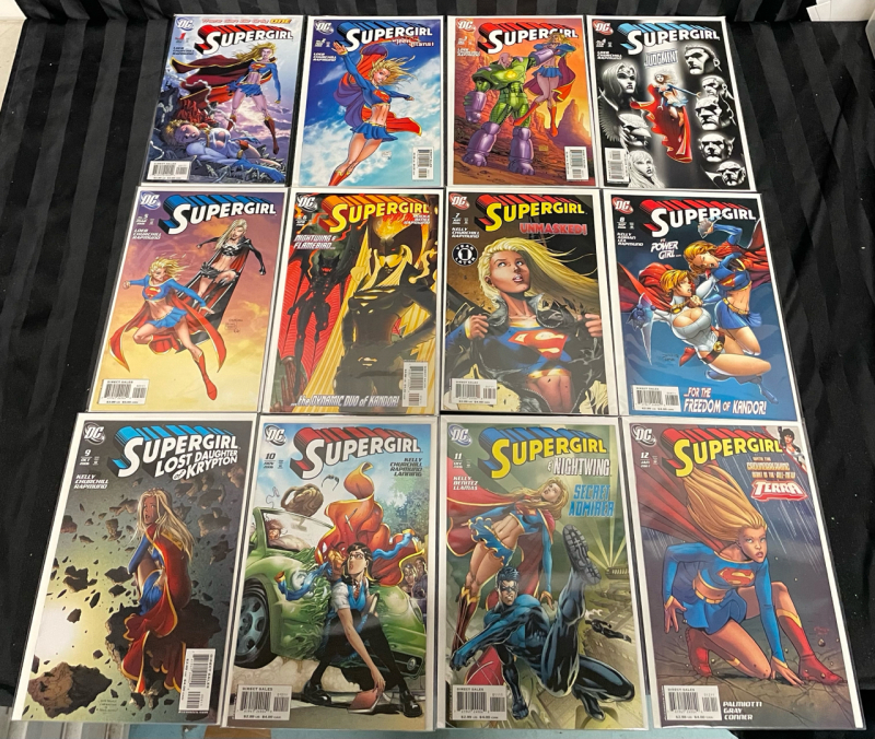 12 DC Supergirl Volume 5 Comics, Issues #1&ndash;12