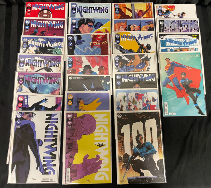 25 DC Nightwing Comics, Issues #81&ndash;103 including variants