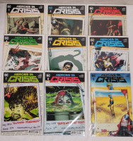 DC Comics 2018 Heroes in Crisis No.1 - No.9 Variant Covers Complete Run . Very Fine Ungraded Condition