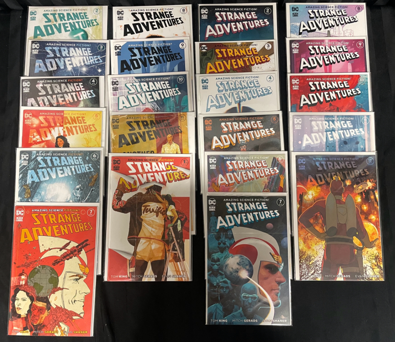 22 DC Strange Adventures 2020 Comics, Issues #2&ndash;12 Both Versions