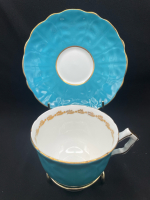 Aynsley Bone China Blue Teacup Rings True