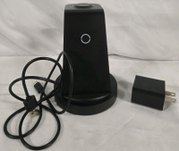 As Is | Wireless Charging Station W/ Charger 5" Tall