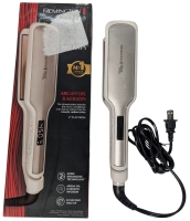 REMINGTON Shine Therapy Argan Oil & Keratin Infused Plate Ceramic 2" Flat Iron - 9 Digital Heat Settings, Up to 450&deg;