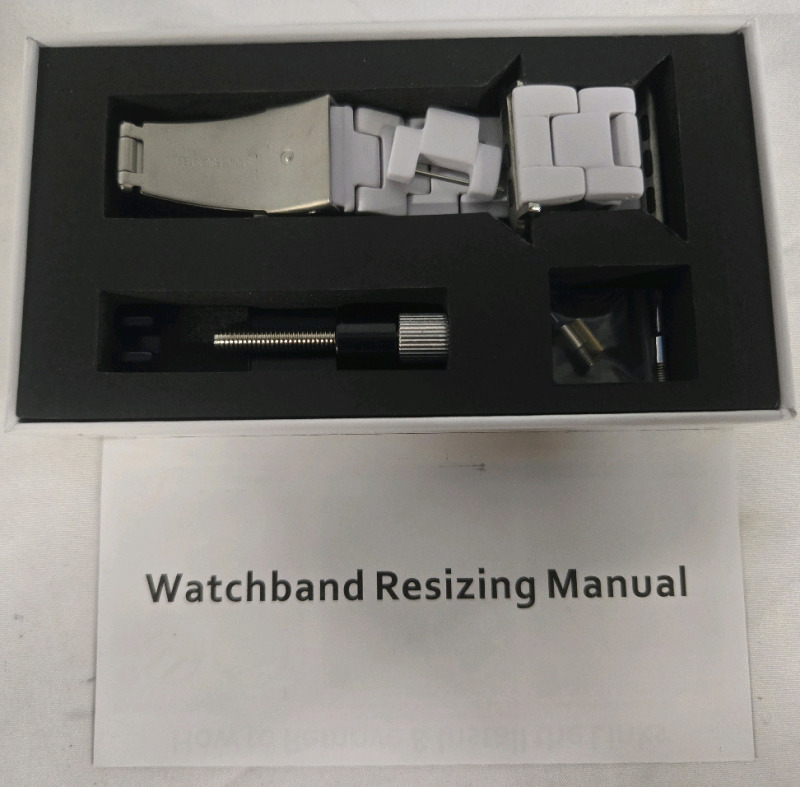 New | Watchband Resizing Kit | Includes Tools & Spare Plactic Links