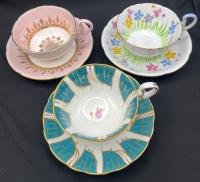 3 Bone China Teacups Ring True