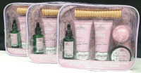 3 New Studio Selection Bath And Shower Sets | Bags Measure 9&frac12;" Tall, 10" Wide