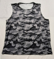 New Sz 1XL Men's Camo Tank Top