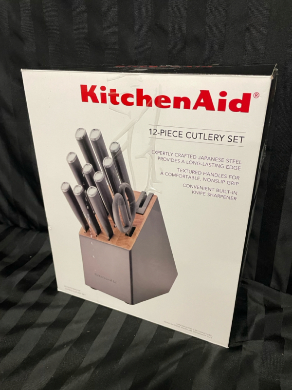 New KitchenAid 12-piece Cutlery Set retail 75 USD