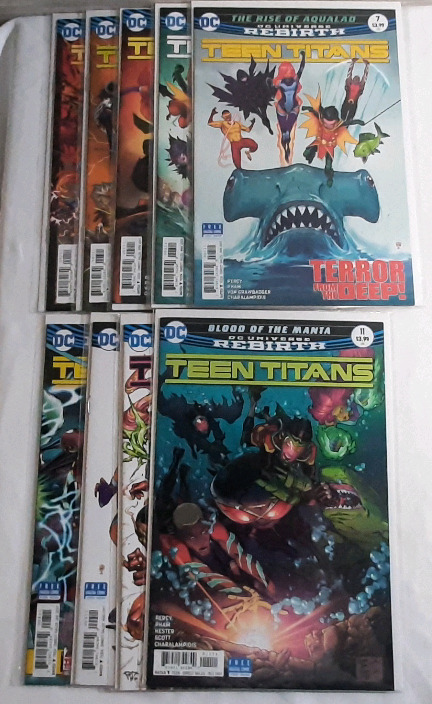 High Grade DC Teen Titans (2016) Issues #1, #3, & #5-11