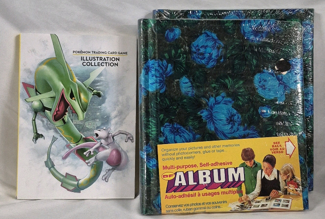 2 New Multi-purpose Albums & Pok&eacute;mon Trading Card Game Illustration Collection