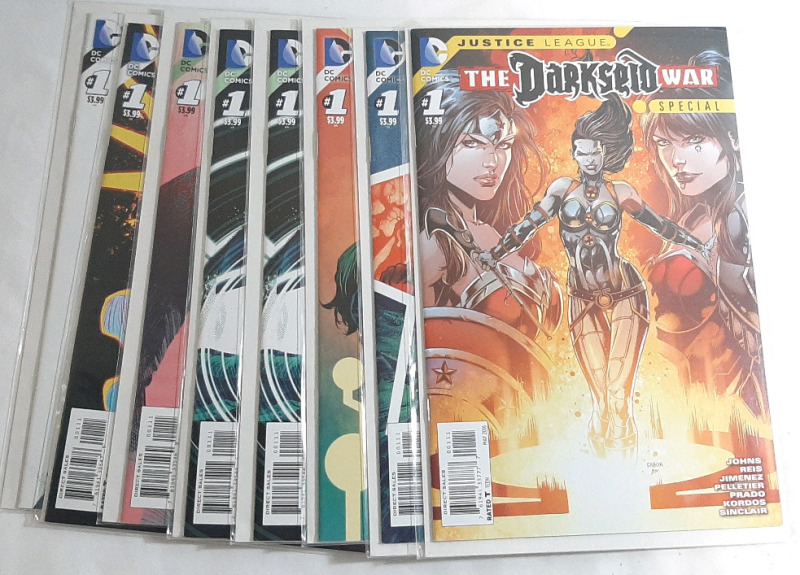 High Grade DC Justice League: The Darkseid Wars (2015) Issues One-Shots.(Complete Run)