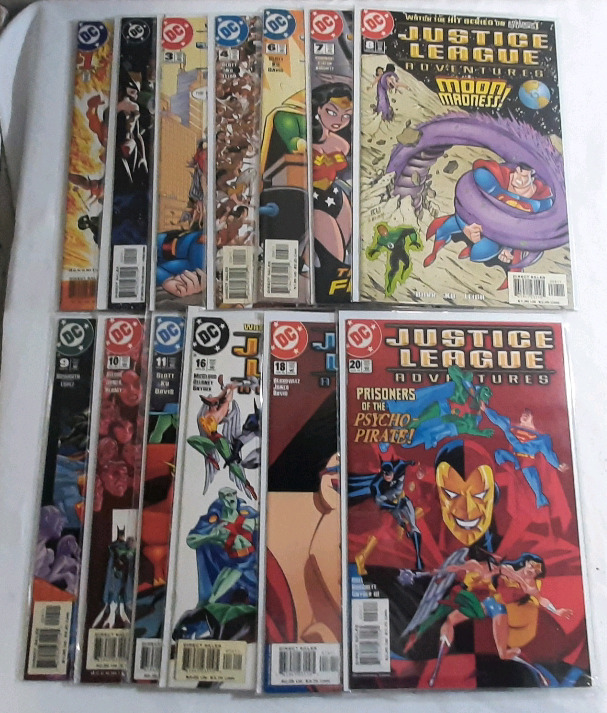 High Grade DC Justice League Adventures (2002) Issues #1-4, #6-11, #16, #18 & #20 (Incomplete Run)