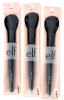 3 New E.L.F. Blush Brushes #84011, 6.5" Long ea - 2