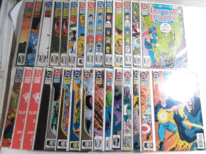 High Grade DC Justice League America (1989) #56-82, Includes #59 & #70 Duplicates (Consecutive Run)