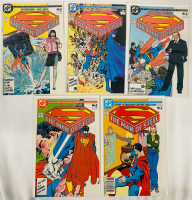 5 Rare Vintage DC &ldquo;The Man of Steel&rdquo; Miniseries Comics, Issues #2-6