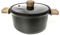 New CAROTE Non-Stick Cookware : Stock Pot with Lid, 9" Diameter &times; 4.5" Tall
