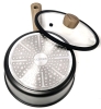 New CAROTE Non-Stick Cookware : Pot with Lid, 8.25" Diameter &times; 3.5" Tall - 2