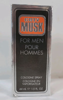 New - Coty Musk Cologne Spray for Men , 44oz. / 1.5fl. oz. Bottle
