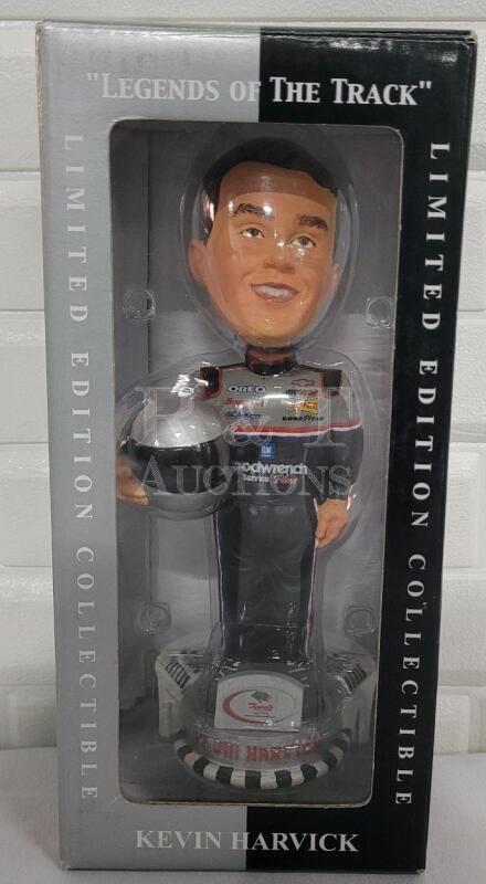 Kevin Harvick " Legends of the Track " Bobblehead in Box , NRFB