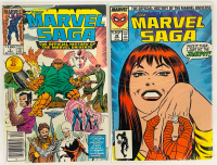 2 Rare Vintage Marvel &ldquo;The Marvel Saga&rdquo; Comics, Issues #1 and #22