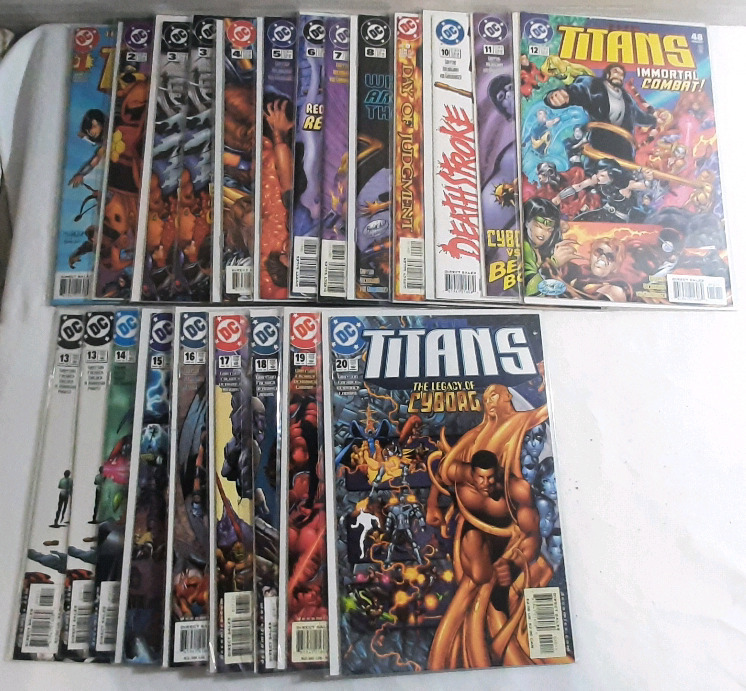 High Grade DC The Titans (1999) Issues #1-20, Includes #3 & #13 Duplicates