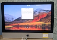 [As-Is] Late 2015 APPLE iMac, i7/512GB*, Model A1418, Approx 21.5" Screen, No Base, Tested for Power, Password Protected, See Photos for Serial Number