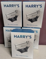 20 New Harry's 5 Blade Razor Cartridges. (5x 4 Pack.)