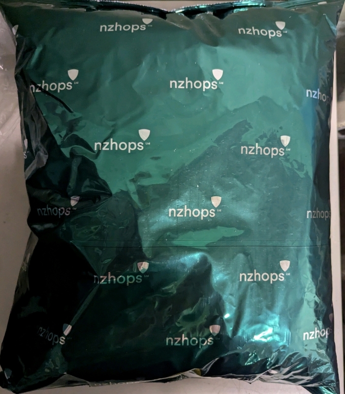 New NZHops 5kg Bag of Taiheke Hop Pellets.