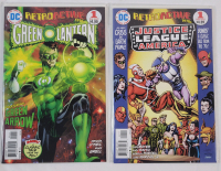 DC Comics 2011 RetroActive 1970s Green Lantern & Justice League of America No.1 One-Shots . Very Fine Ungraded Condition