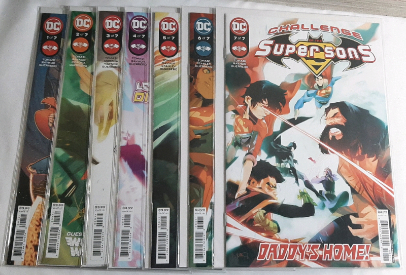 High Grade DC Challenge of The Supersons (2021) Issues #1-7 (Complete Run)