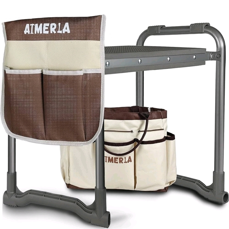 New Aimerla Foldable Garden Kneeler Seat. 54.86 x 29.97 x 43.99 cm. Retails for $59.99