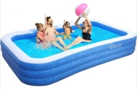 New Inflatable Pool, EVAJOY 118'' x 72'' x 20'' Above Ground Pool. Retails for $95 US
