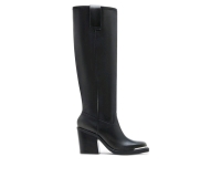 New in Box sz 9.5 Madden Girl Women's Dollee Tall Western Boots with Toe Detail (Wide Calf)