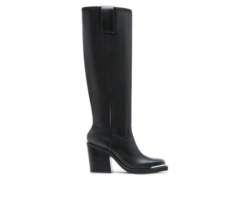 New in Box sz 6.5 Madden Girl Women's Dollee Tall Western Boots with Toe Detail (Wide Calf)