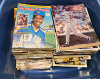 50+ 1990s Sports Card / Baseball Card Collecting & Price Guide Magazines and Oversized Action Photos