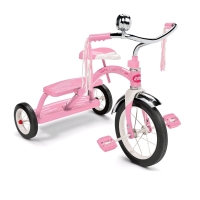 New factory sealed Radio Flyer classic pink dual deck tricycle ages 2 1/2 to 5 ,Retails $145.99