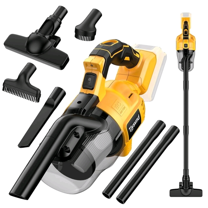 As New Tjysvnd Cordless Vacuum for Dewalt 20V Battery. Battery not Included.