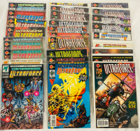 28 Malibu Comics Ultraforce Comics, Various Issues; Includes Duplicates