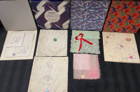 6 Beautiful Vintage Ladies&rsquo; Handkerchiefs | Imported from Switzerland | Intricate Hand Stitching
