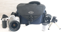 Minolra STsi Maxxum Film Camera | Includes Carrying Bag, Small Tripod & 4 Rolls of Film