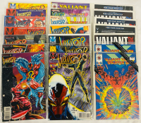 21 Vintage to Newer Valiant Various Comics; Includes The Visitor + Annuals, and Valiant Comics Special Edition Issues; Includes Duplicates