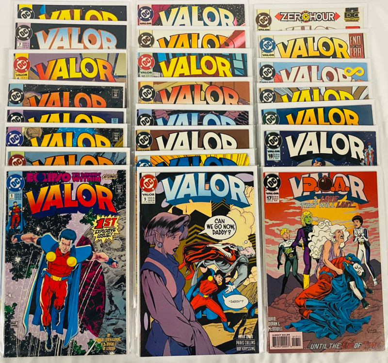 [Complete Run] Vintage DC Valor Comics (1992-1994) Issues #1-23