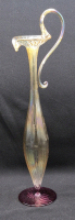 Dainty Murano Glass Vase - 13" Tall Italy