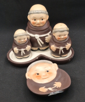 5 GOEBEL FRYER TUCK Pieces Salt & Pepper Shakers and More + West Germany